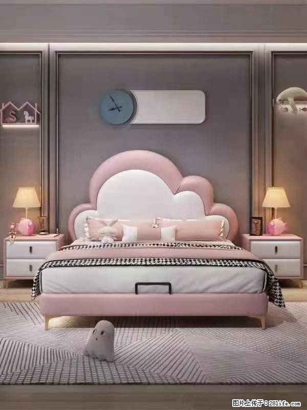 佛山大厂货，高质量仿真皮，实木床边，高密度海绵，带实木床板，全新包装，特价处理 - 各类家具 - 居家生活 - 自贡分类信息 - 自贡28生活网 zg.28life.com