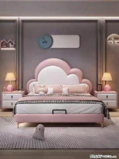 佛山大厂货，高质量仿真皮，实木床边，高密度海绵，带实木床板，全新包装，特价处理 - 自贡28生活网 zg.28life.com